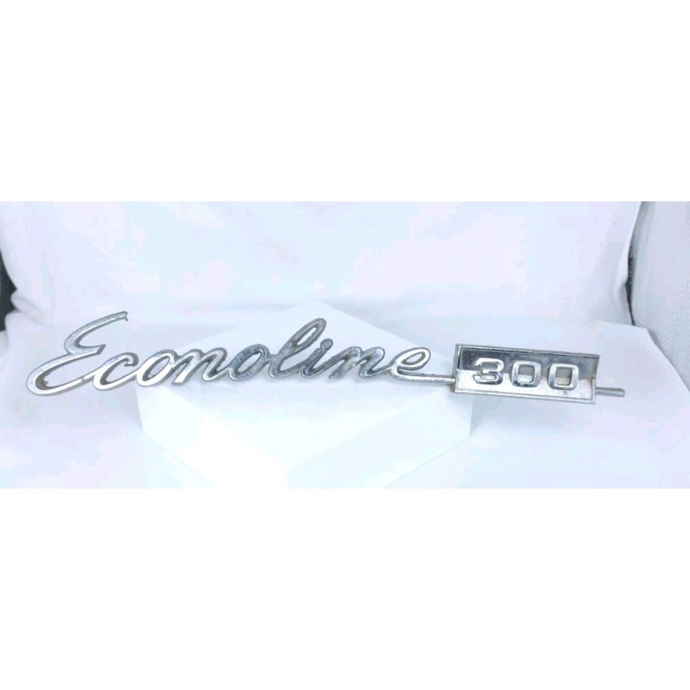 1968 - 1974 FORD ECONOLINE 300 FRONT DOOR SCRIPT EMBLEM C8UB-8920978
